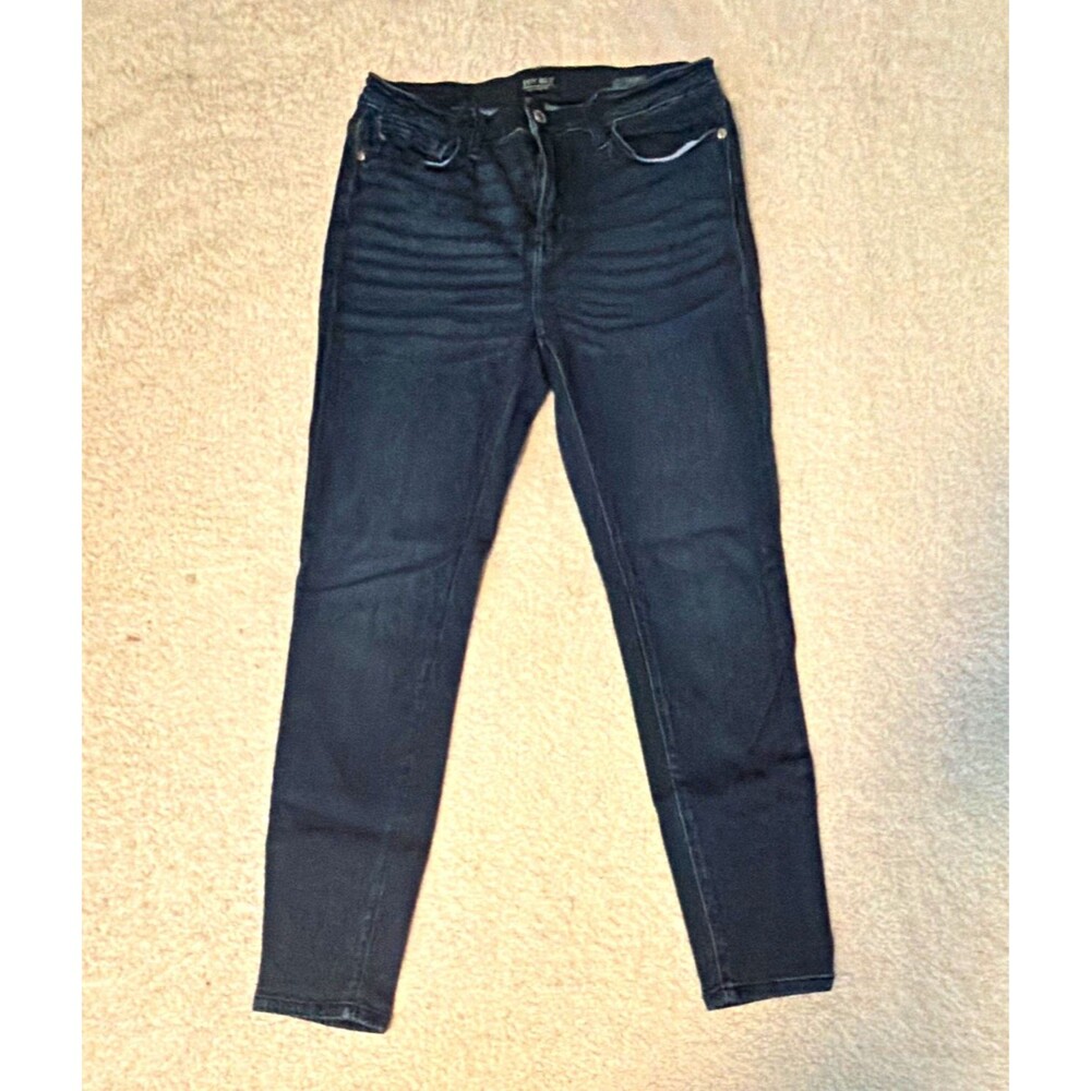 Judy Blue Skinny Jeans Size 13/31 Dark Wash Stretch Blue JB8113DK